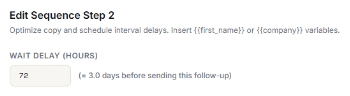 email sequence step2